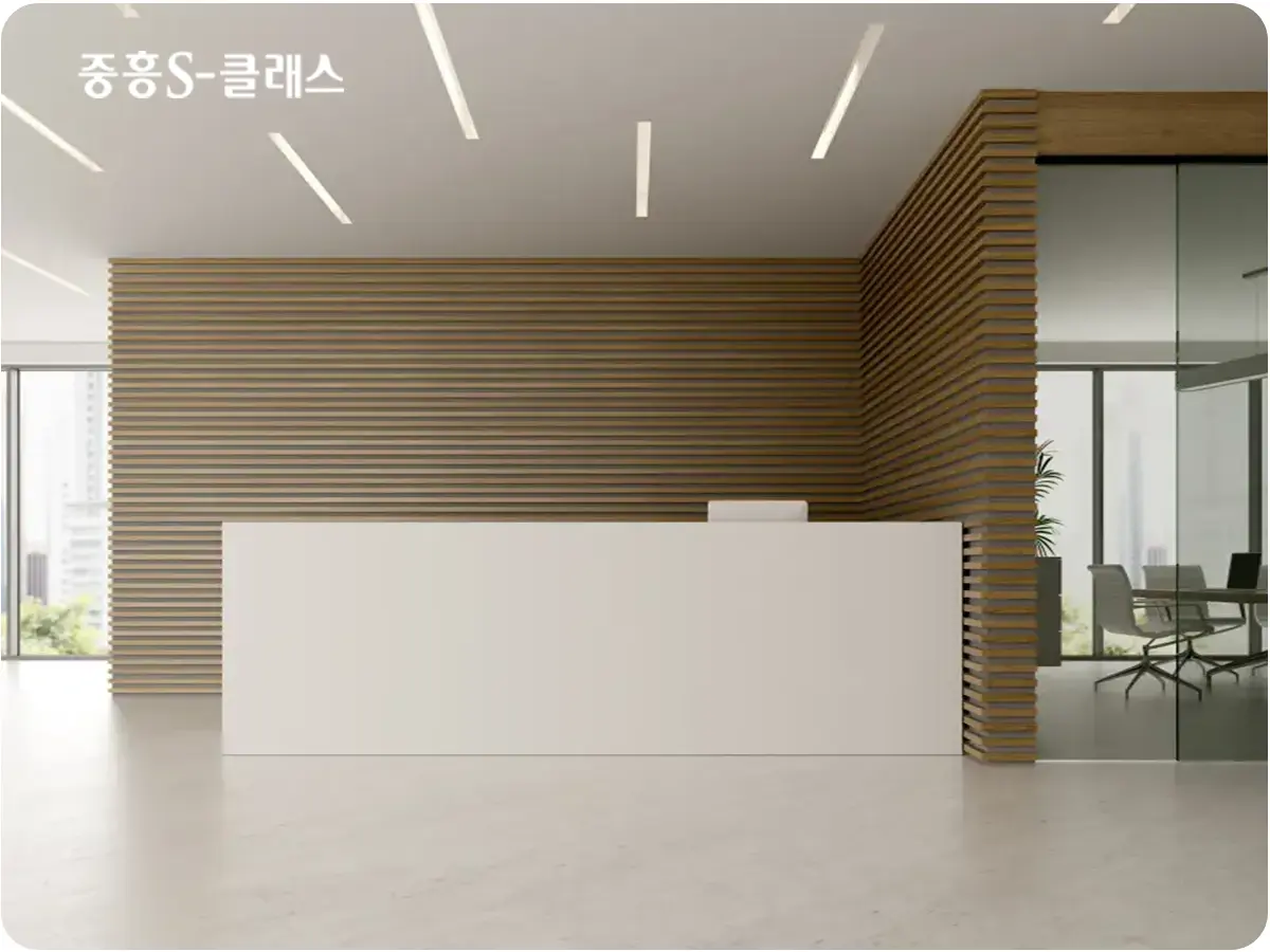 아파트 편의시설 입구